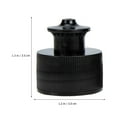 thumbnail image 2 of Pawsdot bottle caps sports design plastic replacement cap black 20Pcs, 2 of 8