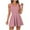 Purple, variant on aidice Workout Womens Jumpsuits Slim V Neck Sleeveless Crisscross Backless Running Skirts Shorts Romper