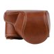 thumbnail image 5 of Estuche de cámara de cuero PU portátil con reemplazo de correa para el hombro para, 5 of 8