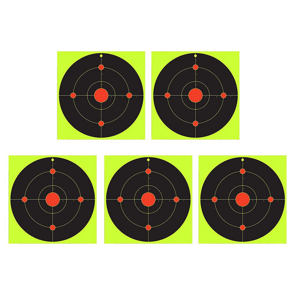 10pcs 60*60CM Archery Target Paper Face Arrow Bow Outdoor Practice Training 