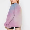 thumbnail image 5 of Mercatoo Girls and Toddlers Sweatshirts Fashion Tie Dye Print Pullover Tops Crewneck Loose Fit Long Sleeve Fall Winter Cute Clothes, 5 of 7