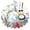 flowers-22, variant on Round Tablecloth for Dining Table 60 Inch Polyester Waterproof Stain Wrinkle Free flower Indoor Outdoor