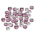 thumbnail image 2 of Anillos para El cabello Dread Beads 50 piezas Perfecl Rojo rosa, 2 of 8