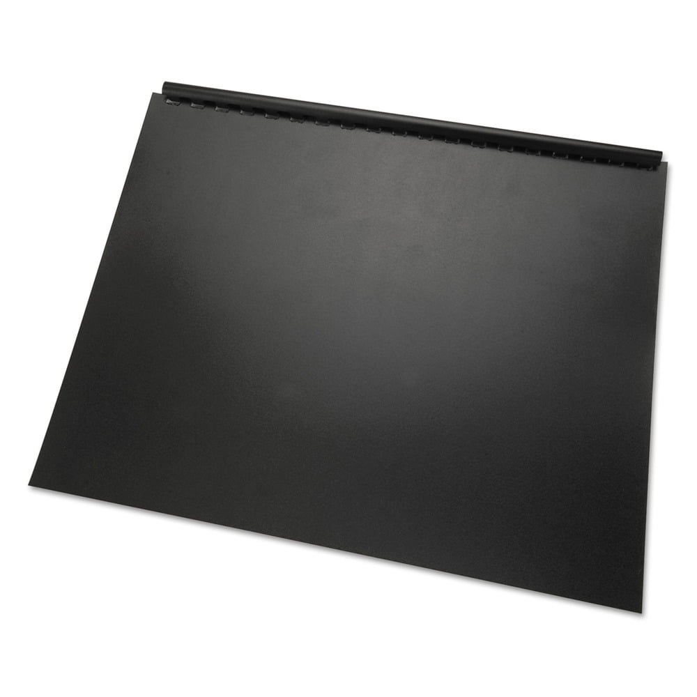 GBC 25818 11 in. x 8.5 in. Unpunched 100 Percent Recycled Poly Binding Cover - Black (25/Pack)