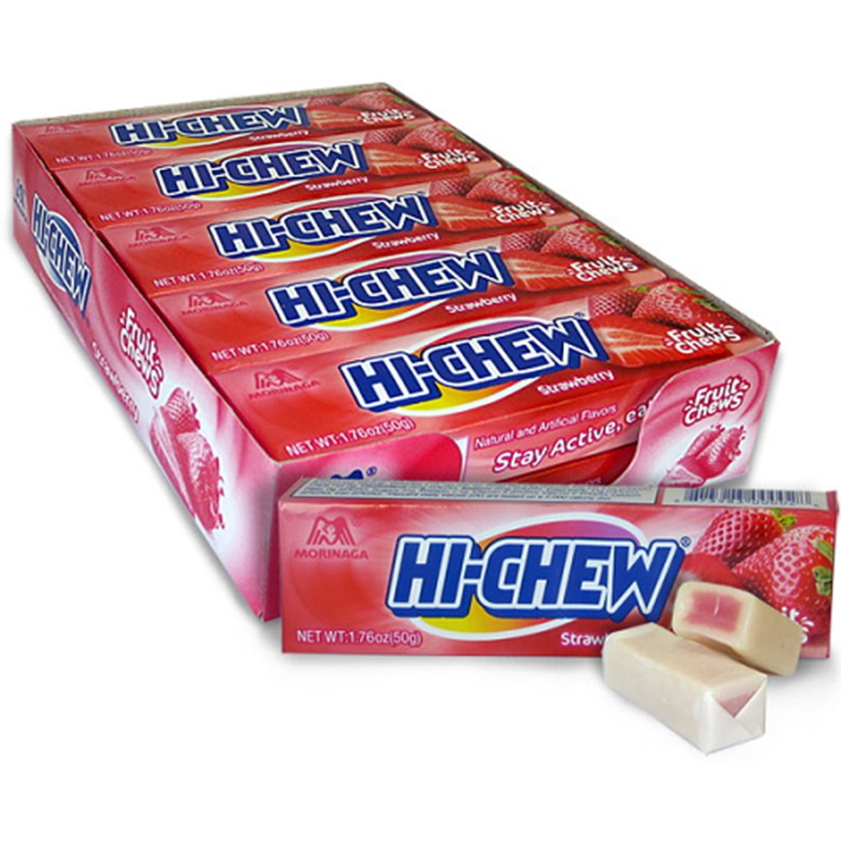 HiChew Candy 10Ct Strawberry Pack Of 10