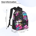 thumbnail image 4 of Lsque Cat Icecream Classic Casual Backpack - Large Capacity Water-Resistant Backpack for School, Work, Travel, and Outdoor Activities, 4 of 8