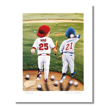 - Baseball Home Run Buddies Mark McGwire Sammy Sosa Wall Picture 8x10 Art Print