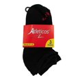 thumbnail image 1 of Tines Deportivos Atléticos para Niño Diseño Liso Negro 3 Pares Talla 6/8, 1 of 4