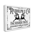 thumbnail image 3 of Stupell Industries Rudolph & Co Vintage Sign Graphic Art Gallery Wrapped Canvas Print Wall Art, Design by Lettered and Lined, 3 of 7