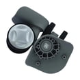 thumbnail image 3 of 2 ruedas giratorias para maletas, ruedas para equipaje con rotación de 360 grados, resistentes y universales, para caja de viaje, para maletas con ., 3 of 8