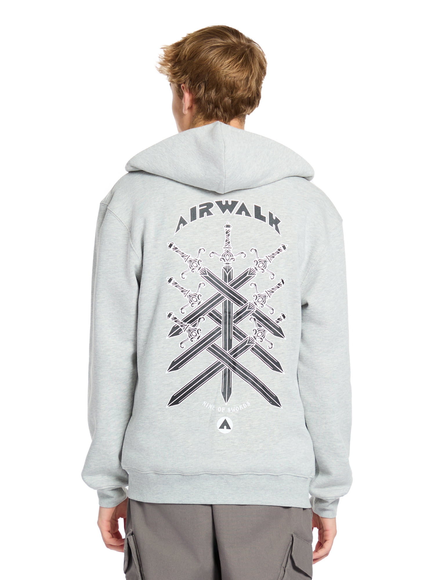 Airwalk Men's & Big Men's Zip Up Hoodie Sweatshirt, Sizes XS-4XL