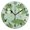 Black, variant on Cute Little Cartoon Crocodile Wall Clock 10in Round Artistic Oil Painting Home Decor Desk Table Clock