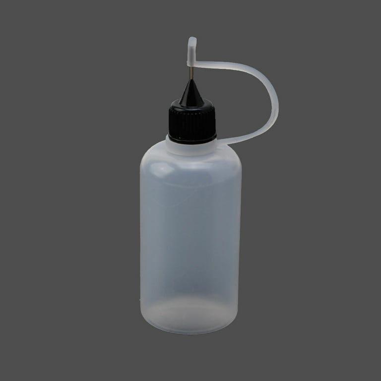 Applicator Bottle Squeeze Dispensers - Round Bottle - 16ga x 1 Needle