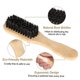 thumbnail image 3 of Cepillo de cerdas de jabalí para un peinado suave y control del encrespamiento con mango ergonómico de madera de haya., 3 of 5