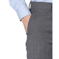 thumbnail image 4 of Lauren Ralph Lauren Men's Classic-Fit Flat Front Suit Pants Grey 34x30 B4HP $190, 4 of 4