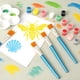 thumbnail image 4 of Juego de 40 Pinceles Planos de 2,5 cm de para Acuarela, Óleo y Pintura Profesional para Niños., 4 of 7