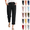 22# Black, variant on Linen Pants Women Petite High Waisted Cropped Pants Summer Beach Ankle Length Straight Leg Tapered Trouser Pant （Navy,L)
