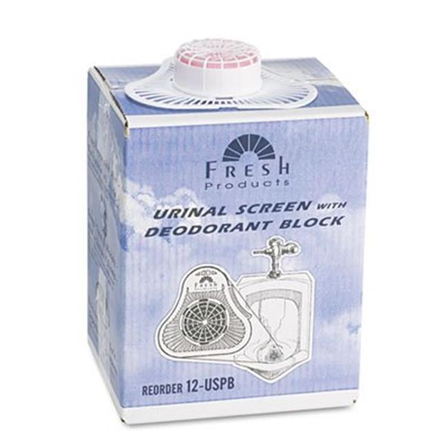 Para urinal screen with deodorizer block twelve /box cherry fragrance