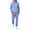 Blue, variant on Fgvctg Sweat Set for Men 2 Piece Fall Lounge Hoodie Athletic Sweatsuits Comfy Jogger Sweatpants Oversized Sweatshirts Tracksuit with Pockets White S