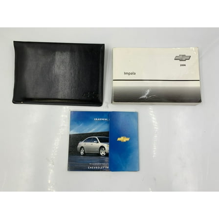2006 Chevy Impala Owners Manual Handbook with Case OEM G03B20021