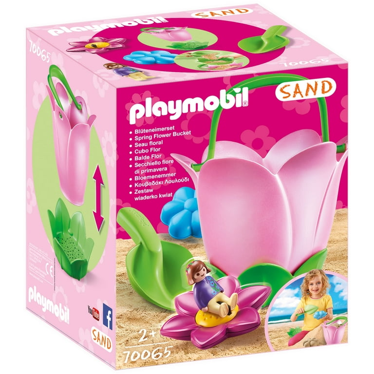 PLAYMOBIL Sand Spring Flower Bucket Beach Toy - Walmart.com