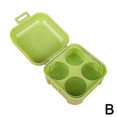 thumbnail image 1 of Egg carton 4 Compartments Egg Organizer Colorful Egg Storage Box, 1 of 1