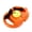 Orange - One Size, variant on TEPgvh Tennis Trainer Training Base, Practice Board with String for Home and Backyard,Orange,One Size