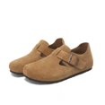 thumbnail image 1 of Birkenstocks de cuero completo Baotou para mujer, parte inferior de corcho, aumento de altura interior, medias zapatillas, zapatillas completas, 1 of 4