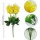 thumbnail image 2 of Ramos De Flores Artificiales Glicinia Jacinto Falsas A Granel Para Jarrones Decoración Del Hogar Interior Exterior Jardín Hotel Fiesta Boda Simulacro, 2 of 2