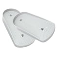 thumbnail image 1 of 2 piezas de pedales para escalador de escaleras, suministros para máquina de escalada, placa para pies para entrenamiento, gimnasio, deportes en casa Gris, 1 of 8