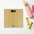 thumbnail image 2 of American Weigh Scales Bamboo Bathroom Scale (397LB Capacity), 2 of 4