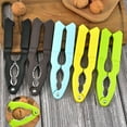 thumbnail image 1 of Fiudx Pinza para Nueces, Cascanueces de Acero Inoxidable, Diseño Fácil de Abrir, Mango Multicolor, Ideal para Cocina y Exteriores, Ideal para Barbacoas y Picnics, Apto para Lavavajillas, Tamaño 18,3, 1 of 7