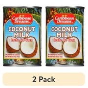 (2 pack) Caribbean Dreams Coconut Milk, 13.5 fl oz