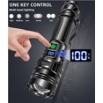thumbnail image 2 of Rechargeable LED Flashlights High Lumens, 250,000 Lumen Brightest Flash Light, High Power Flashlight USB with 5000 mAh Capacity, IPX7 Waterproof Handheld LED Torch for Home, Camping, Hiking, 2 of 6