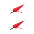 thumbnail image 2 of Transemion Women Mens Extra Large Manual Business Umbrella Windproof Golf Red 2Set, 2 of 6