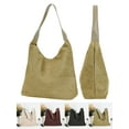 thumbnail image 5 of PULLIMORE Women's Synthetic Suede Tote Bag - Spacious 13.7" Work Bag with Magnetic Closure, 4 Colors (Beige), 5 of 7