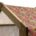 thumbnail image 4 of Colorful Pet House, Pattern with Floral Elements Vibrant Colored Petals and Leaves in Hand Drawn Style, Outdoor & Indoor Portable Dog Kennel with Pillow and Cover, 5 Sizes, Multicolor, by Ambesonne, 4 of 4