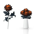 thumbnail image 2 of Gothic Style Artificial Flowers | Long Stems Realistic Dark Themed Floral Arrangements for Valentine's Day, Halloween & Wedding Decor | Vampire, Moody Home Decor Centerpiece, 2 of 9