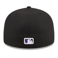 thumbnail image 4 of Men's New Era Black Colorado Rockies 2026 Jackie Robinson Day 59FIFTY Fitted Hat, 4 of 5