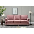 thumbnail image 5 of Uspridefurniture Feingold 2Pcs Velvet Living Room Set,Pink, 5 of 5