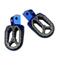 thumbnail image 3 of 2 Uds., Reposapiés para Motocicleta, Pedales, Reposapiés, Reemplazos para CRF 230, Motocicleta, Bici de La Suciedad Azul Soledad Pedales de motocicleta, 3 of 6