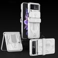 thumbnail image 1 of Étui Compatible avec Samsung Galaxy Z Flip 3 5g, Protection de la Charnière Magnétique, Étui de Protection Antichoc Robuste à 360 Degrés, 1 of 3