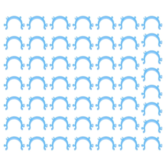 Blue Sewing Thread Spool Clip,Sewing Bobbin Clips 50 Pcs Bobbin Holder Plastic Sewing tool Clip Accessory Thread Clamps Clips Holder tool Spools Organizers for Diy Craft Embroidery