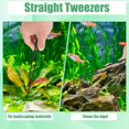 thumbnail image 4 of Kit de herramientas para aquascaping Liveek 4 en 1 de acero inoxidable negro, 4 of 7
