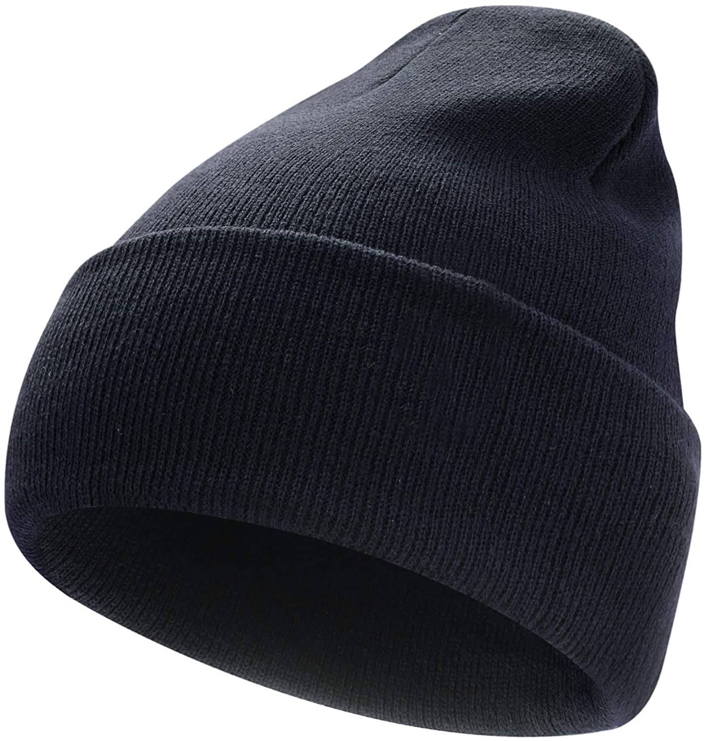SAYDY Knit Cuffed Beanie Hat - Stretchy 