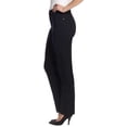 thumbnail image 4 of Jeans Gloria Vanderbilt Amanda de talle alto y corte entallado en negro 8S, 4 of 4