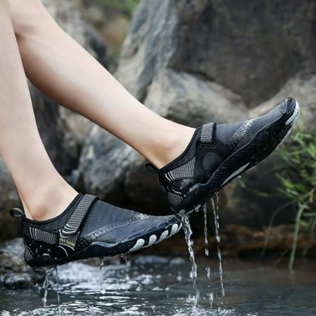 

Water Shoes Swim Surf Shoes Beach Pool Shoes Wide Toe Hiking Water Sneakers Quick Dry Aqua Shoes for Men and Women