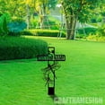thumbnail image 4 of Craftnamesign Custom Name Dragonfly Memorial Metal with Stake, Outdoor Grave Marker, Memorial Stake, 4 of 4