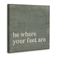 thumbnail image 2 of Stupell Industries Farmhouse Stay Grounded Inspiring Rustic Typography Phrase Canvas Art, 36 x 36, by Jennifer Pugh, 2 of 6