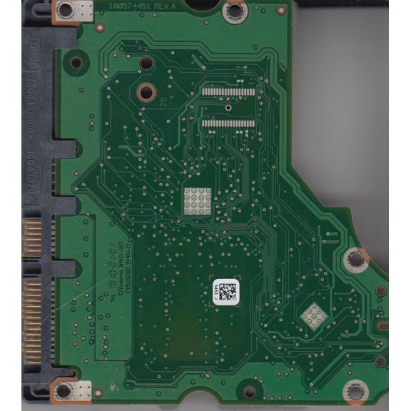 ST3750528AS, 9SL153-022, HP35, 5453 J, Seagate SATA 3.5 PCB